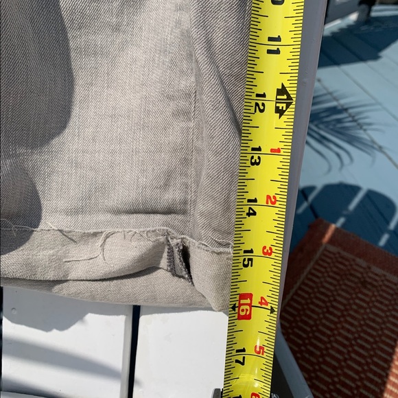 NWT J Brand cut off shorts light grey size 28 - Picture 7 of 9